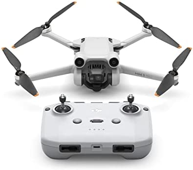DJI Mini 3 Pro – Lightweight and Foldable Camera Drone with 4K/60fps Video, 48MP Photo, 34-min Flight Time, Tri-Directional Obstacle Sensing, Ideal for Aerial Photography and Social Media